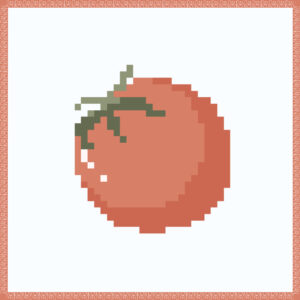 トマトのドット絵