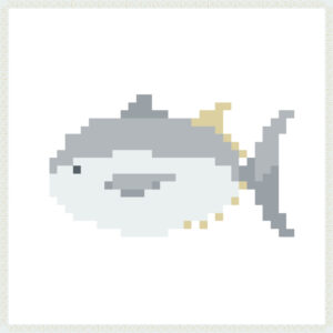 マグロのドット絵