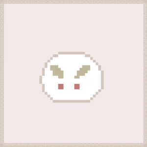 うさぎ饅頭のドット絵